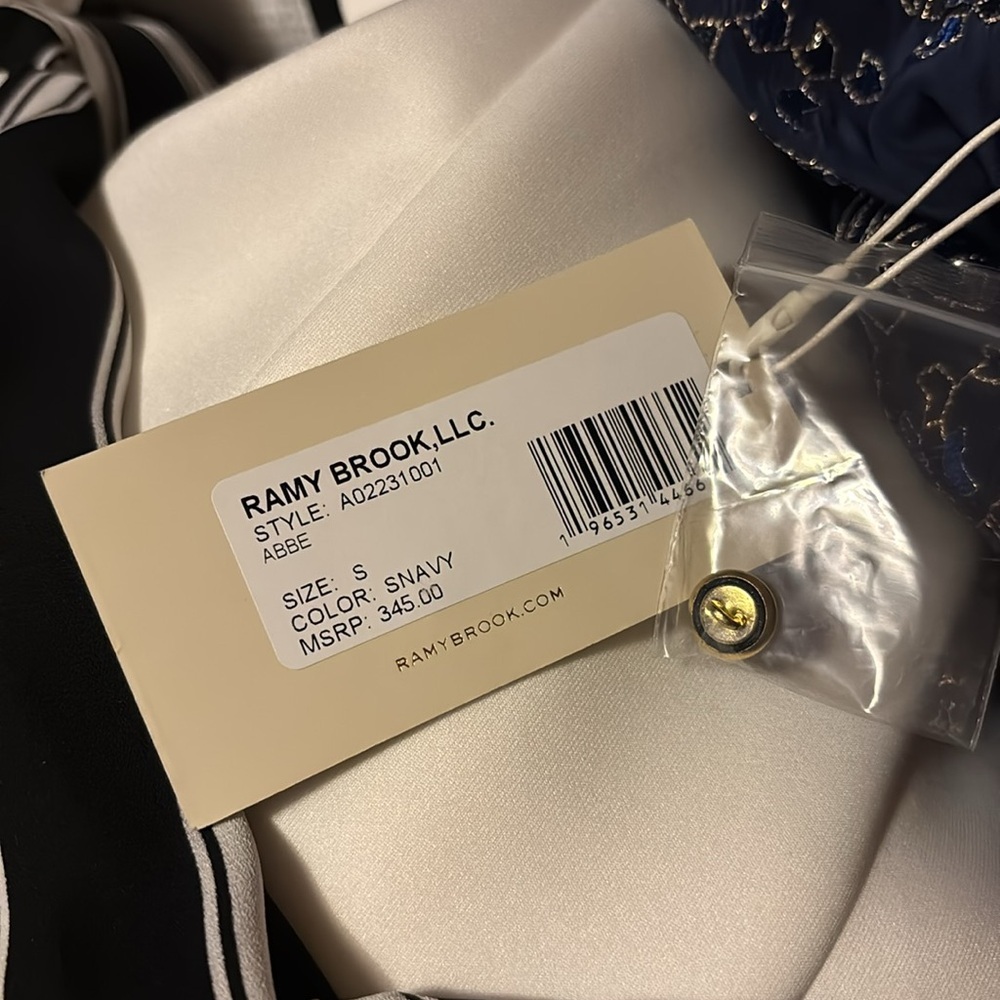 NWT Ramy Brook Abbe sleeveless blouse - Picture 5 of 5